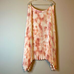 NWT Vince Camuto Shark Bite Pleated Skirt - Size 2X